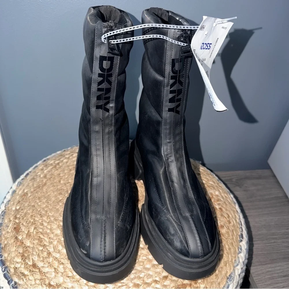 DKNY Platform Sole Winter Boots